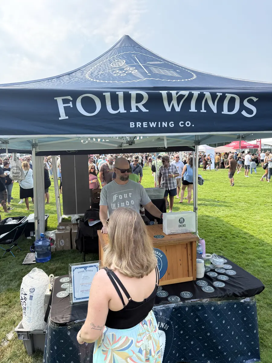Four Winds Brewery at the 2026 Cowichan Craft Beer and Food Festival