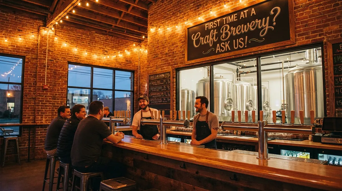 First Time at a Craft Brewery?